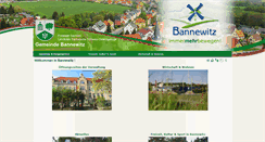 Desktop Screenshot of bannewitz.de